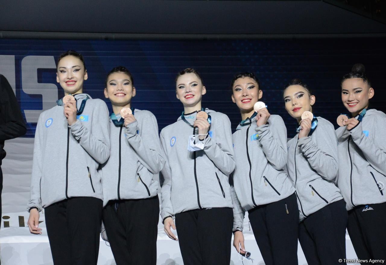Azerbaijan’s Baku hosts second awards ceremony for winners FIG World Cup in Rhythmic Gymnastics (PHOTO)