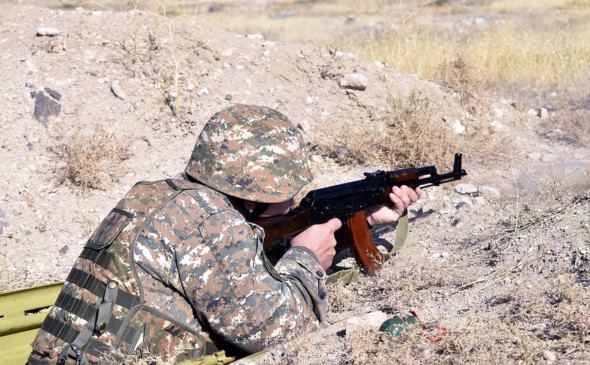 Ermənistan silahlı qüvvələrinin təxribatı nəticəsində iki mülki şəxs yaralanıb