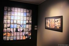 В Баку открылась оригинальная экспозиция Анны Ибрагимбековой "Зеркало незримого" – композиции в панно, диптихе и триптихе (ФОТО)