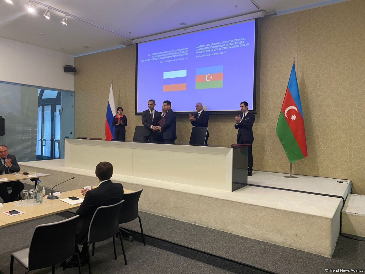 Между Азербайджаном и Россией подписан ряд документов (ФОТО)
