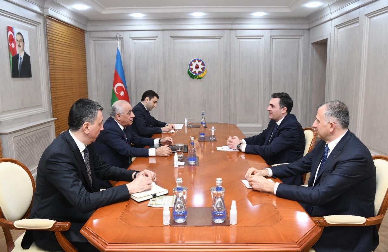 Azerbaijan's PM meets Georgian FM