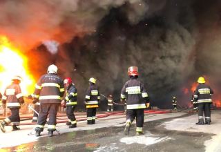 Минэкологии о качестве воздуха в Сумгайыте после пожара в промпарке "Азерсун"
