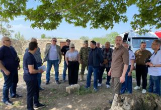 Members of CIS Heads of State Council start visit to Azerbaijani Aghdam (PHOTO)