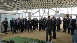 Representatives of world's leading think tanks get acquainted with Azerbaijan's Fuzuli airport (PHOTO)