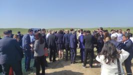 Delegation of representatives of international think tanks familiarize with demining process in Azerbaijan’s Karabakh (PHOTO)