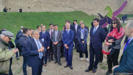 Participants of international conference visit historical places of Azerbaijan's Shusha (PHOTO)