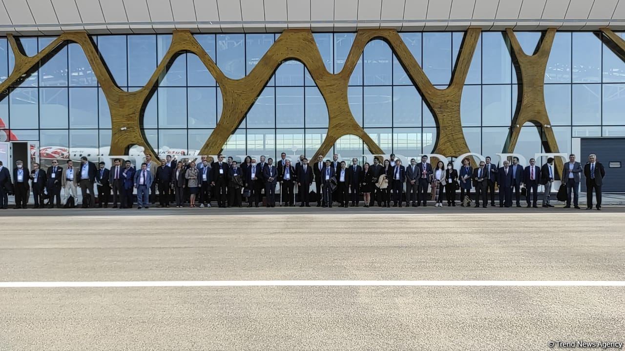 Representatives of world's leading think tanks get acquainted with Azerbaijan's Fuzuli airport (PHOTO)