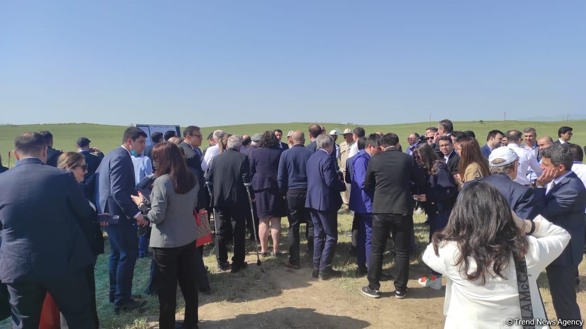 Delegation of representatives of international think tanks familiarize with demining process in Azerbaijan’s Karabakh (PHOTO)