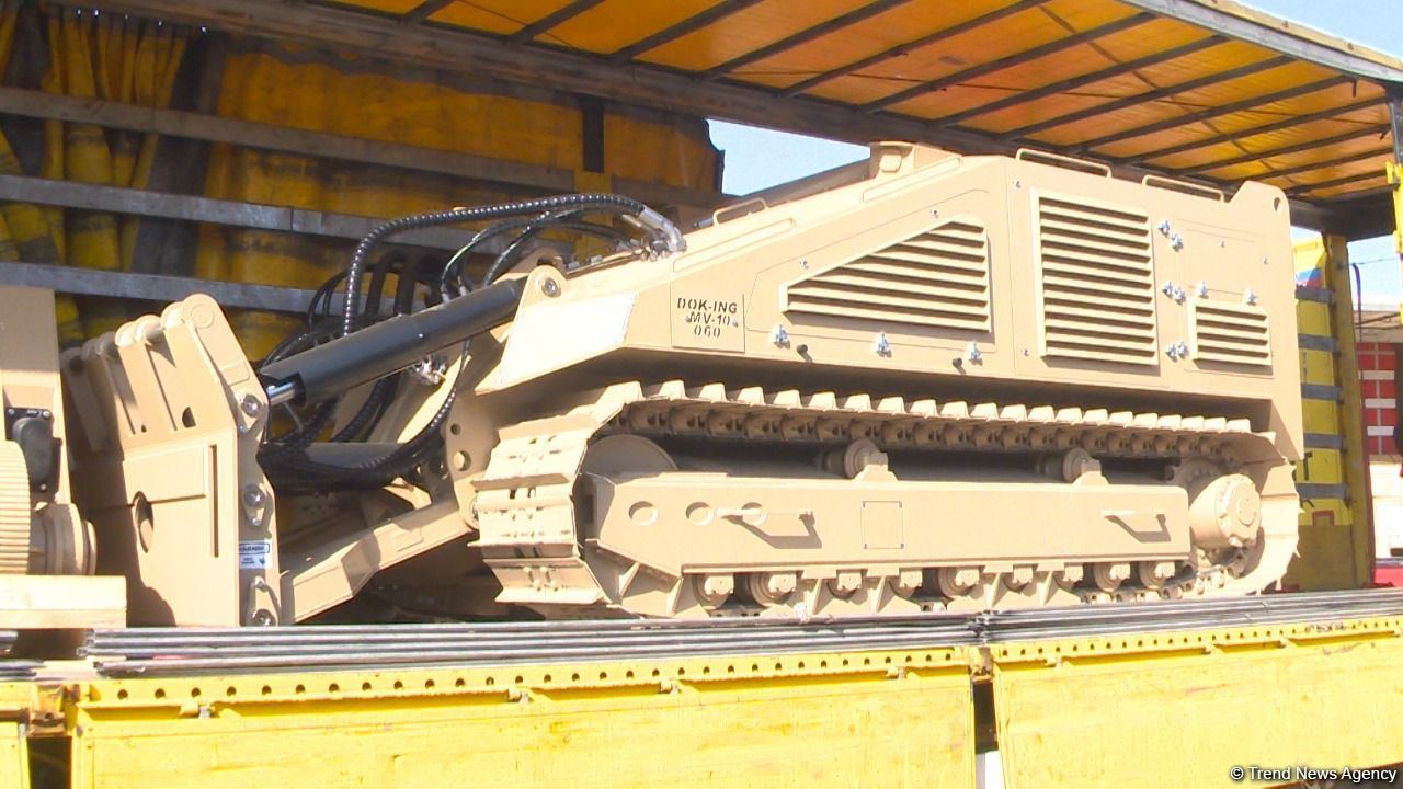 Azerbaijan purchases mine-detecting robots