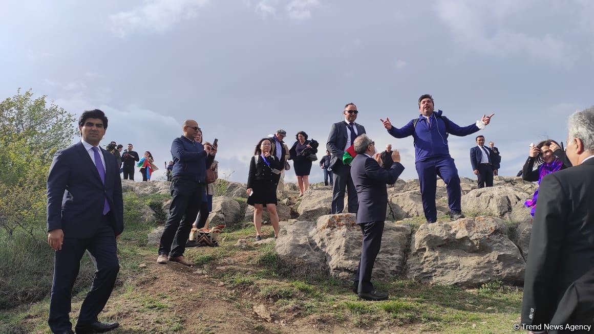 Participants of international conference visit historical places of Azerbaijan's Shusha (PHOTO)