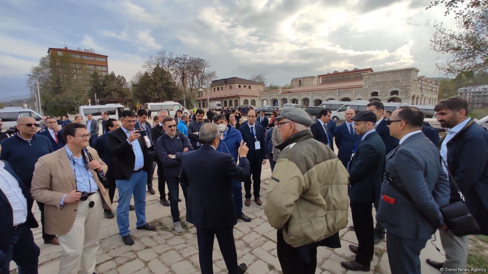 Participants of international conference visit historical places of Azerbaijan's Shusha (PHOTO)