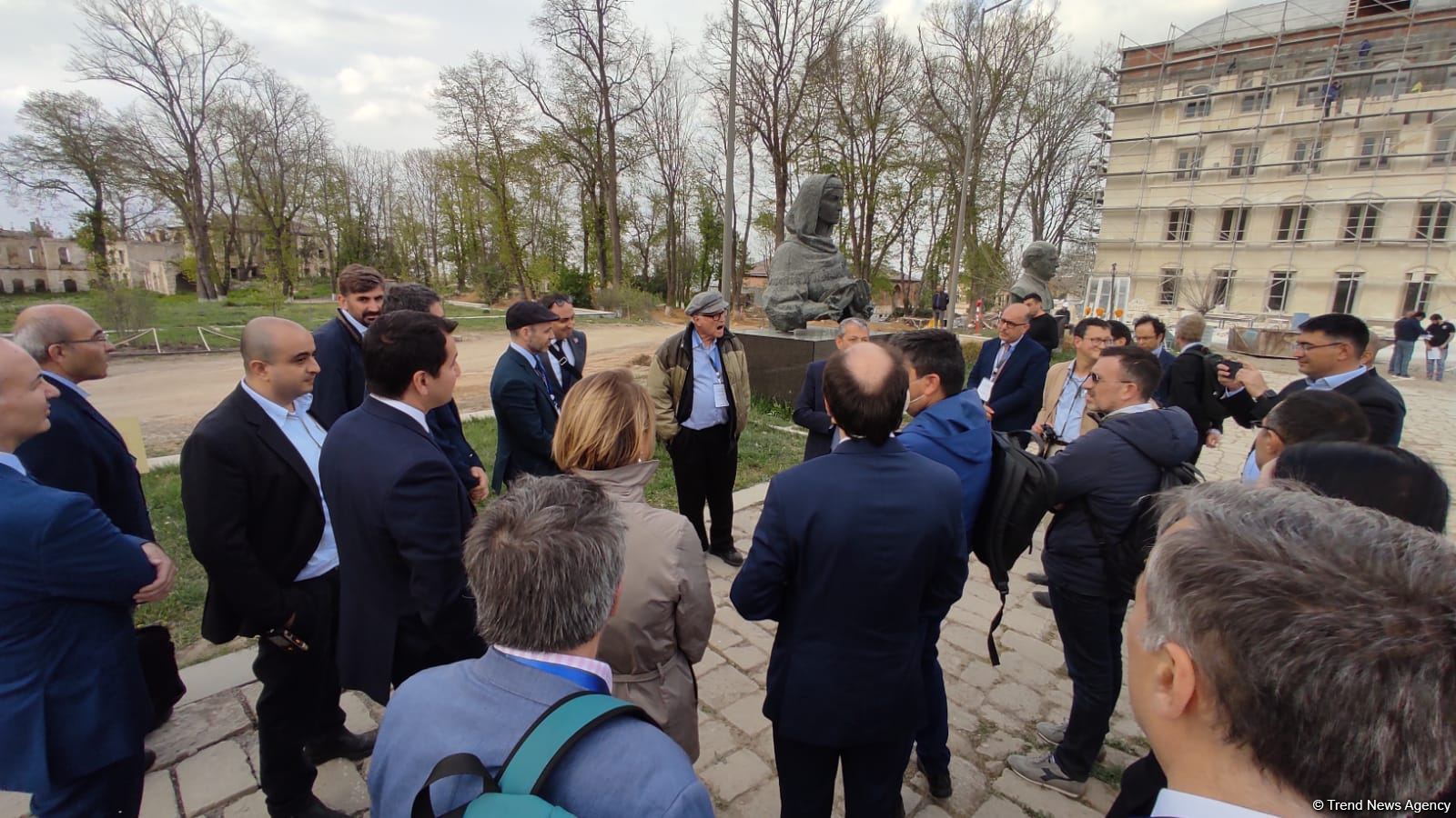 Participants of international conference visit historical places of Azerbaijan's Shusha (PHOTO)