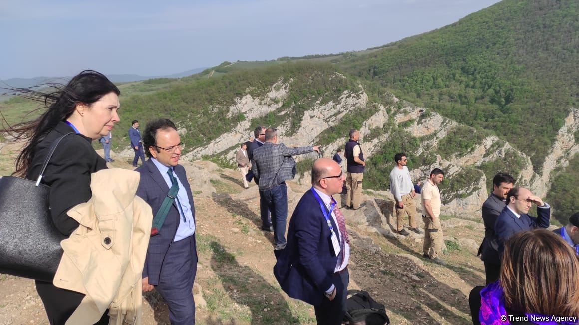 Participants of international conference visit historical places of Azerbaijan's Shusha (PHOTO)