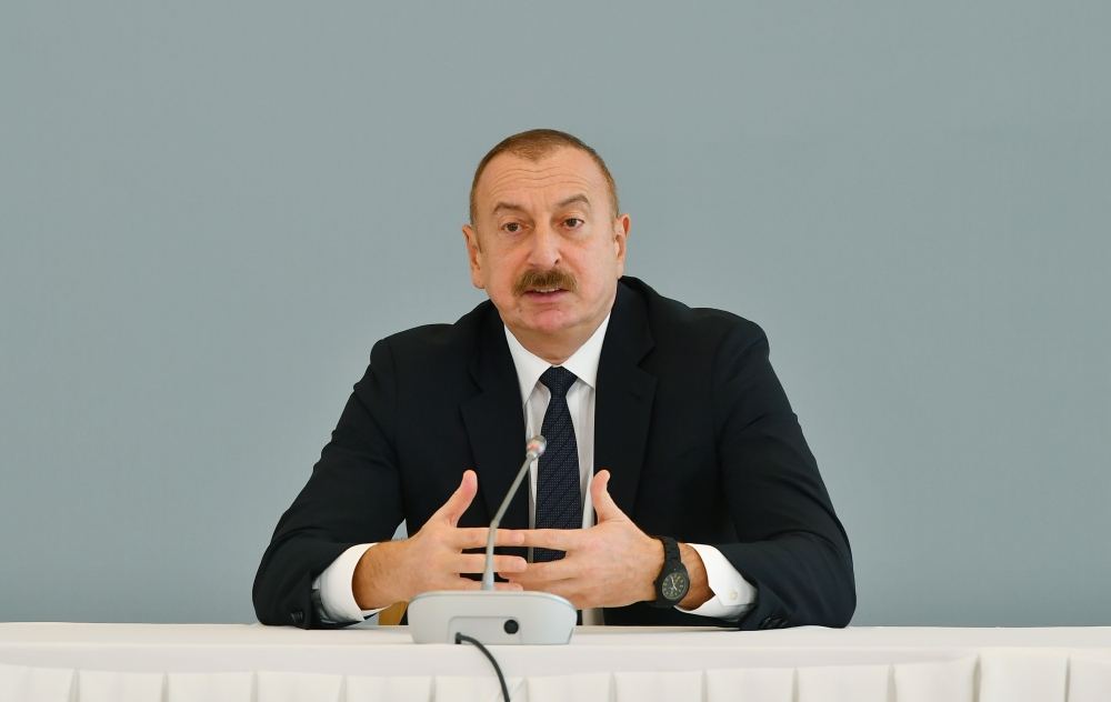 Situation with occupation was acceptable to Armenia, to Minsk Group Co-Chairs, it was not acceptable to us, we were minority - President Ilham Aliyev