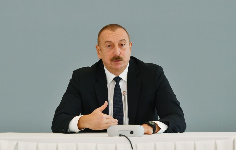 Президент Ильхам Алиев: Мы хотим видеть здесь китайские компании в качестве инвесторов