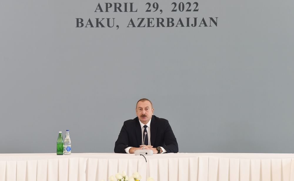 Statements are coming from Armenian government which are aimed at peace - President Ilham Aliyev