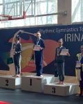 Азербайджанские гимнастки завоевали две медали на международном турнире в Варшаве (ФОТО)