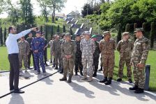Military attaches visit military unit Azerbaijany army (PHOTO)