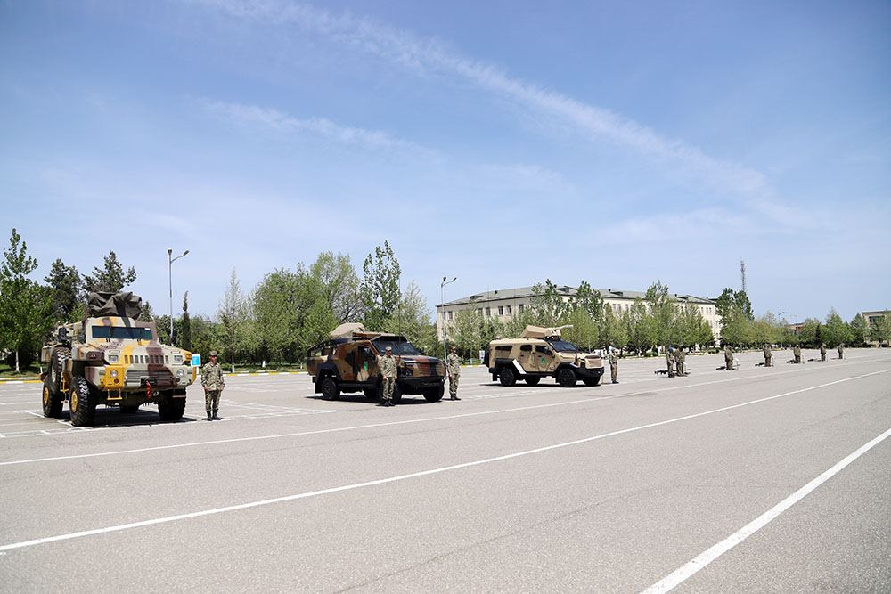 Military attaches visit military unit Azerbaijany army (PHOTO)