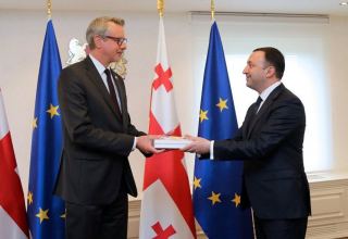 Georgian PM submits 1st part of EU questionnaire to Ambassador Hartzell