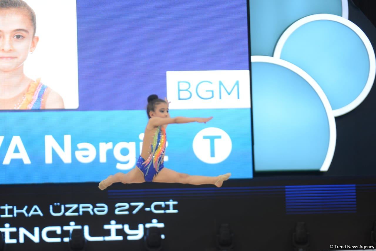 First day of 27th Baku Championship in Rhythmic Gymnastics among Age Categories kicks off (PHOTO)