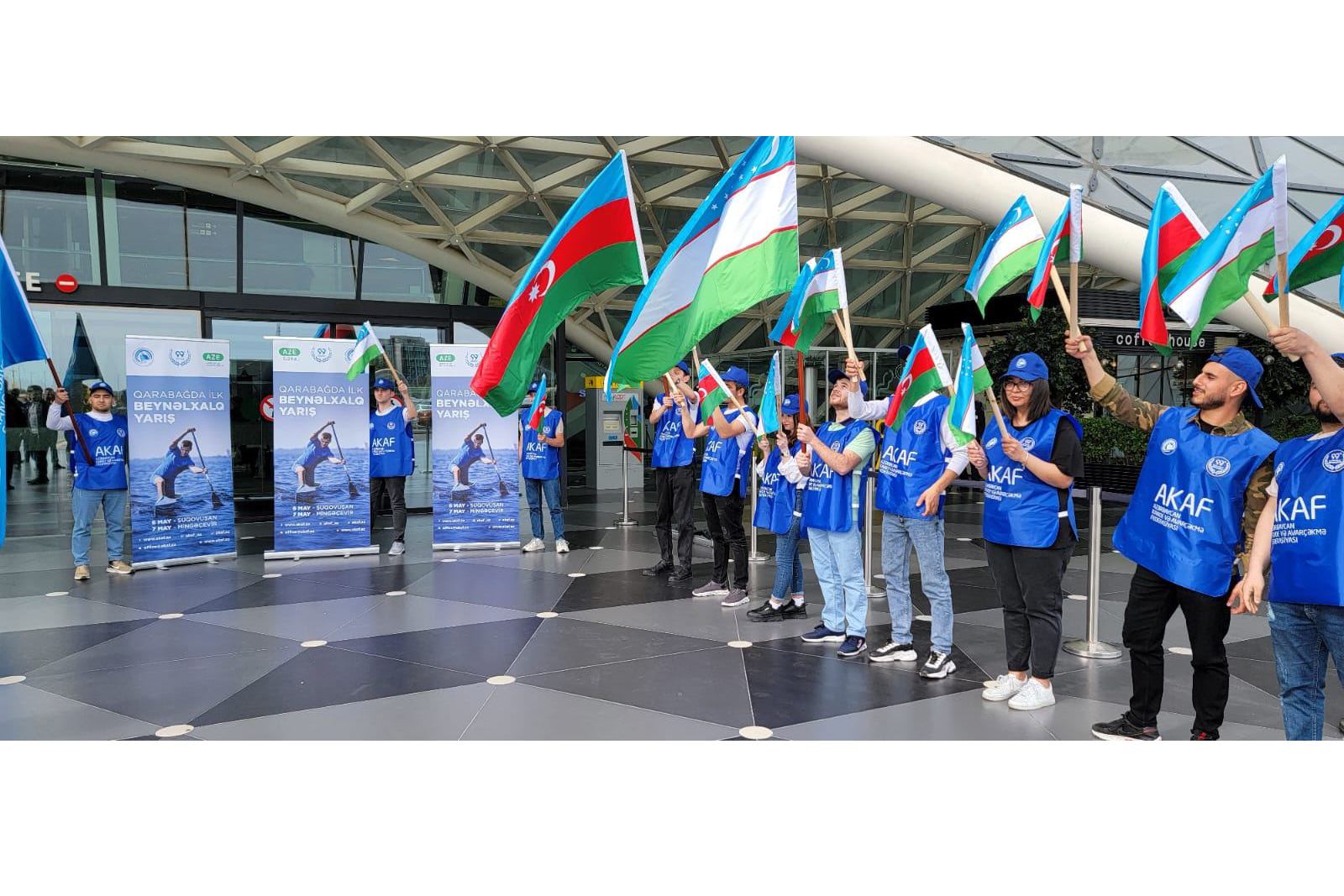 В Баку прибыли первые гости международного соревнования, которое пройдет на освобожденных территории Азербайджана (ФОТО)