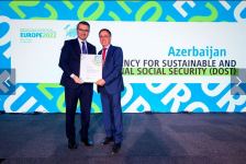 DOST Agentliyi Beynəlxalq Sosial Təminat Assosiasiyasının mükafatlarına layiq görülüb (FOTO)