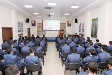 Gömrük Akademiyasında “Heydər Əliyev və Azərbaycan iqtisadiyyatının inkişafı” mövzusunda seminar keçirilib (FOTO)