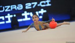 Second day of 27th Baku Championship in Rhythmic Gymnastics among Age Categories kicks off (PHOTO)