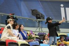 Bədii gimnastika üzrə 27-ci Bakı birinciliyinin ikinci günü start götürüb (FOTO)