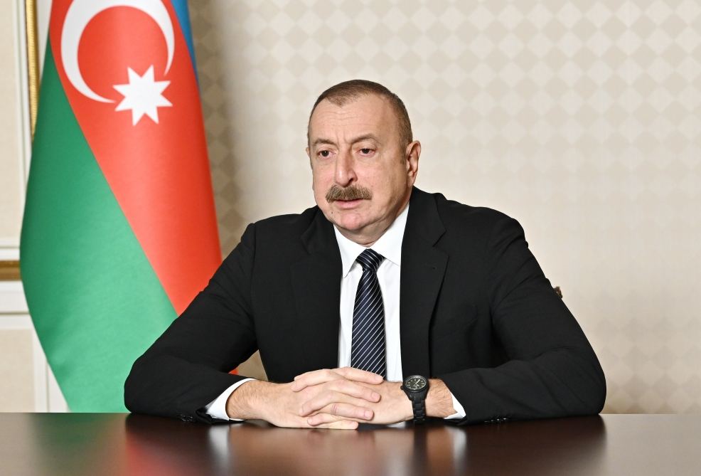 President Ilham Aliyev: Why don't German law enforcement agencies investigate actions of Cronimet company?