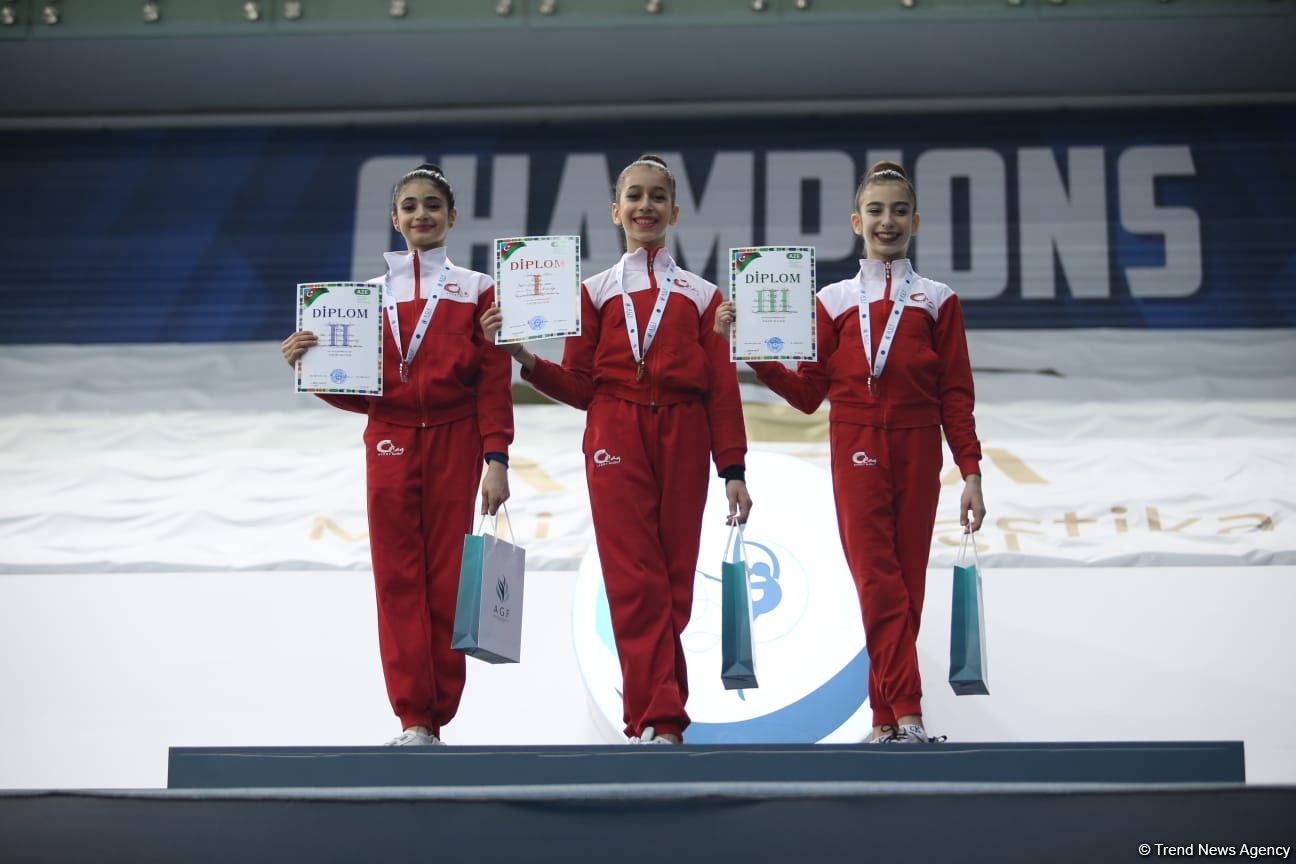 Azerbaijan holds awarding ceremony for winners of 27th Baku Rhythmic Gymnastics Championship in pre-junior age category (PHOTO)