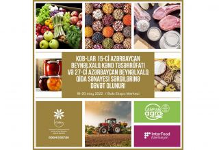 Предприниматели в сфере сельского хозяйства смогут представить свою продукцию на международных выставках в Баку