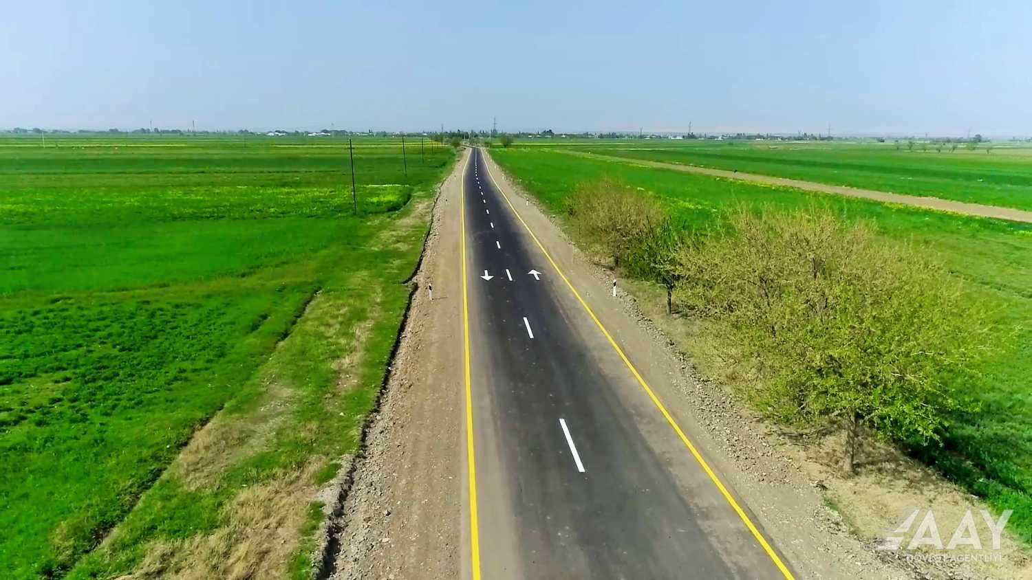Azerbaijan commissions road connecting settlements in Goranboy (PHOTO/VIDEO)