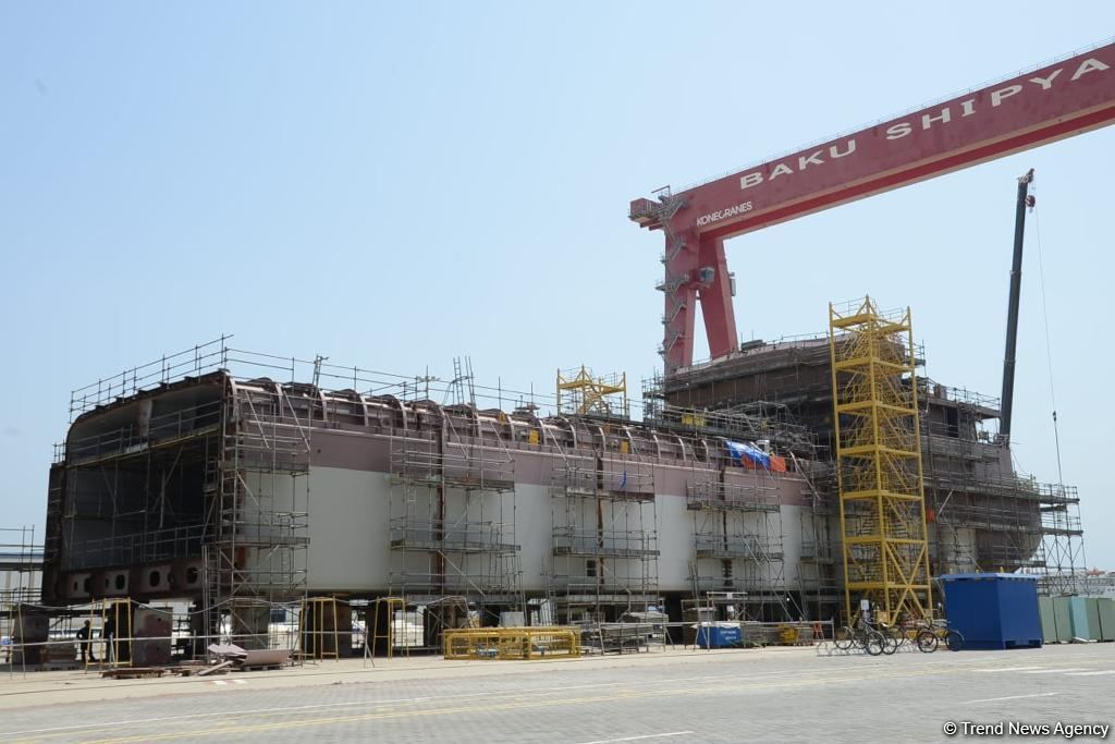 В 2023 г. на Бакинском судостроительном заводе планируется завершить строительство четвертого танкера (ФОТО)