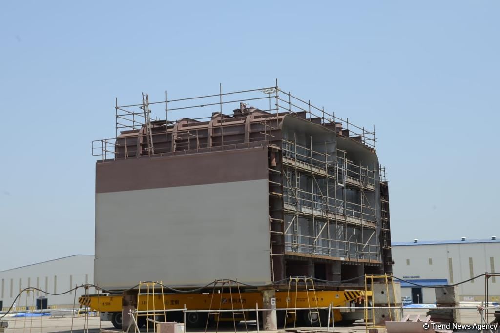 В 2023 г. на Бакинском судостроительном заводе планируется завершить строительство четвертого танкера (ФОТО)