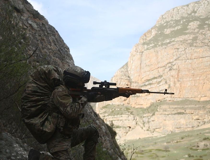 Azerbaijan's Army Units hold special tactical exercises (VIDEO)