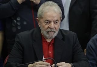 Lula launches presidential bid, says to defend Brazil's democracy