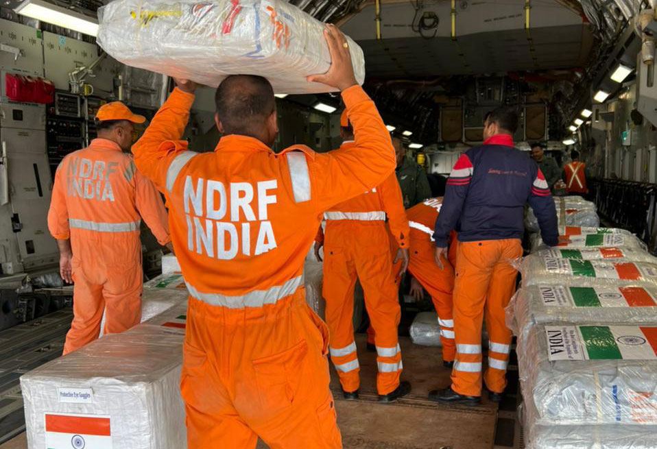 India provides 7,725 kg of humanitarian aid to Ukraine