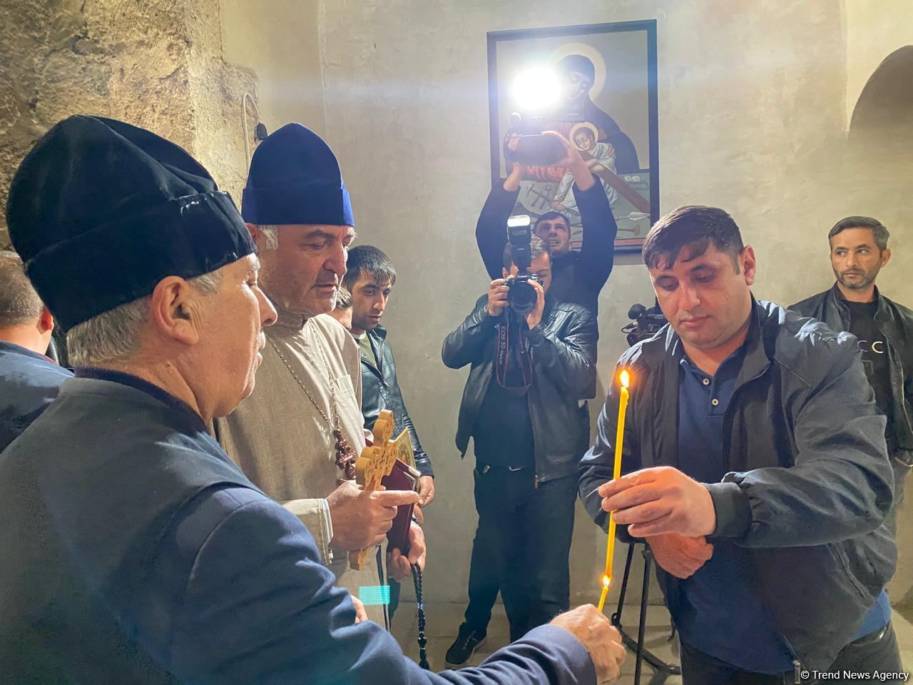 Representative of Albanian-Udi, other Christian communities begin visit to Azerbaijan's Kalbajar (PHOTO)
