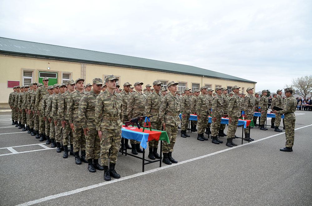 Azerbaijani Army holds Military Oath taking ceremony (PHOTO)