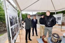 President Ilham Aliyev and First Lady Mehriban Aliyeva visit area where Shusha Boutique Hotel will be located (PHOTO/VIDEO)