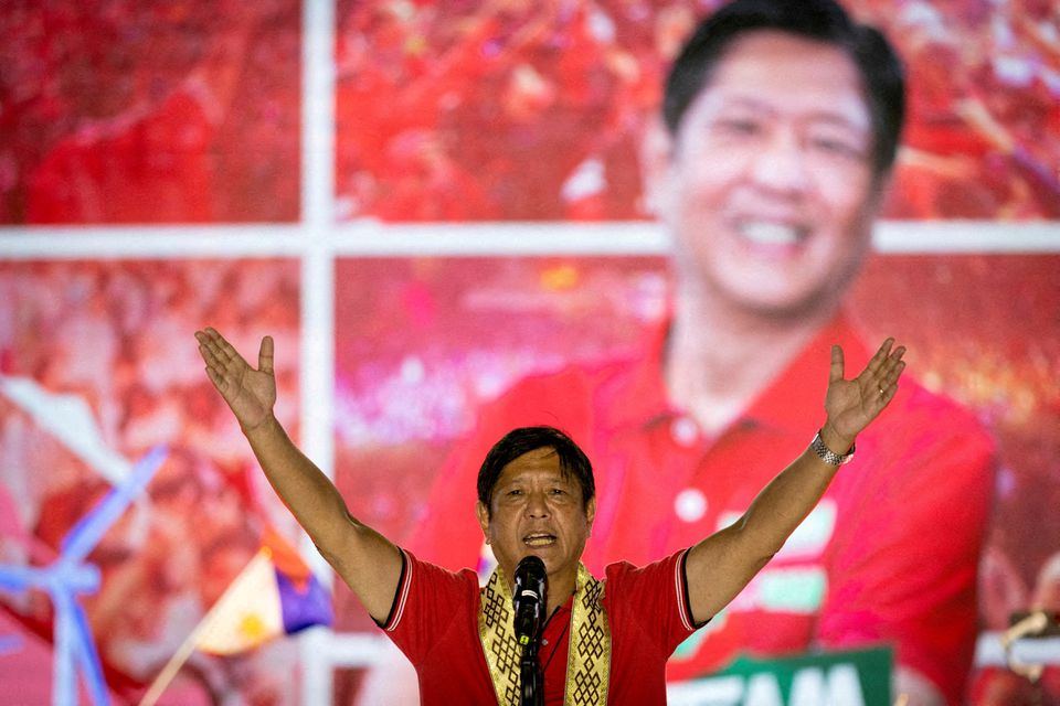 Marcos sworn in as Philippines' 17th president