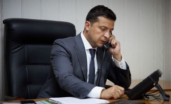Ukrayna prezident ilə Almaniya kansleri arasında telefon danışığı baş tutub