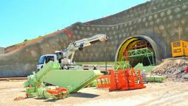 Azerbaijan continues construction of Horadiz-Jabrail-Zangilan-Agbend highway (PHOTO)