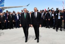 President Ilham Aliyev arrives in Turkiye for working visit (PHOTO)