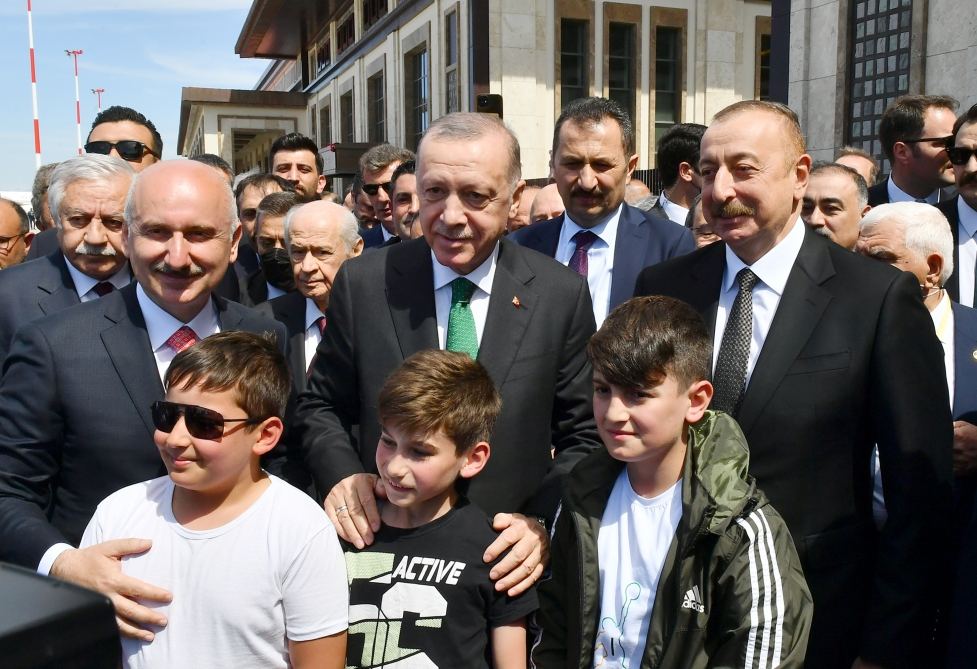 President Ilham Aliyev arrives in Turkiye for working visit (PHOTO)