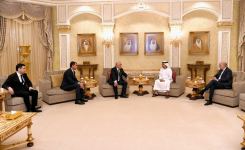 Премьер-министр Азербайджана совершил визит в ОАЭ (ФОТО)