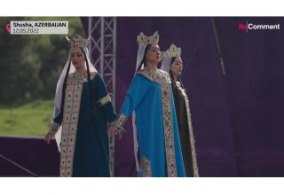 "Euronews" Şuşada keçirilmiş V “Xarıbülbül” Beynəlxalq Folklor Festivalına reportaj həsr edib (VİDEO)