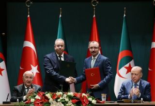 Турция и Алжир подписали ряд соглашений о сотрудничестве
